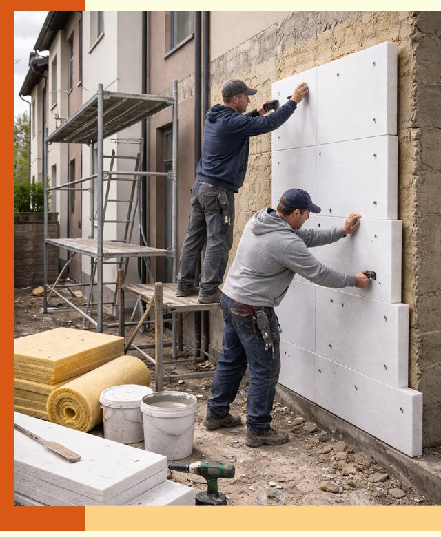 Утепление таунхауса с гарантией комфорта в Малгобеке