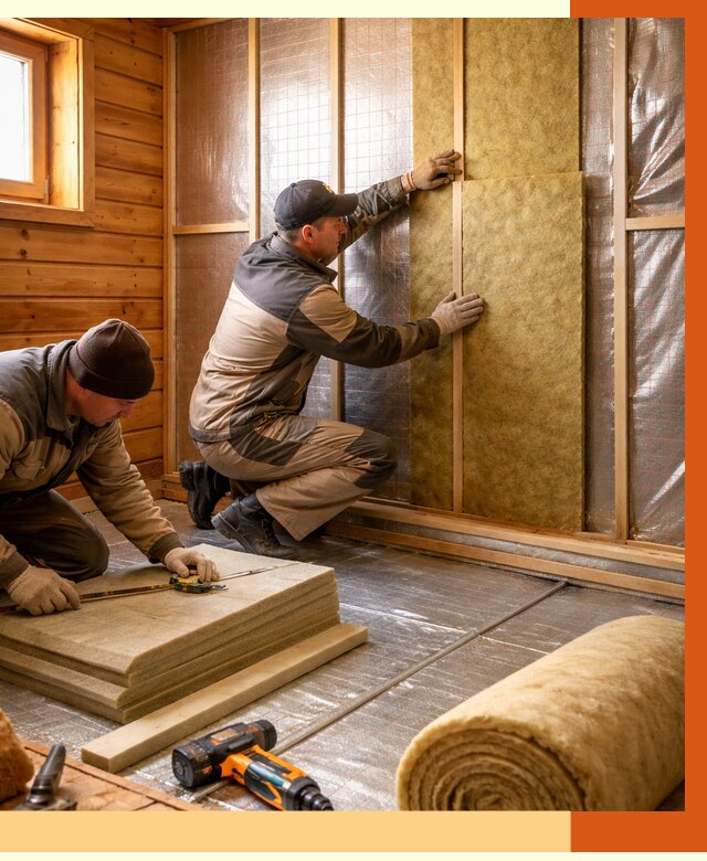 Утепление бани изнутри в Малгобеке под ключ от 4334 руб./м² | ТепломастерМлг