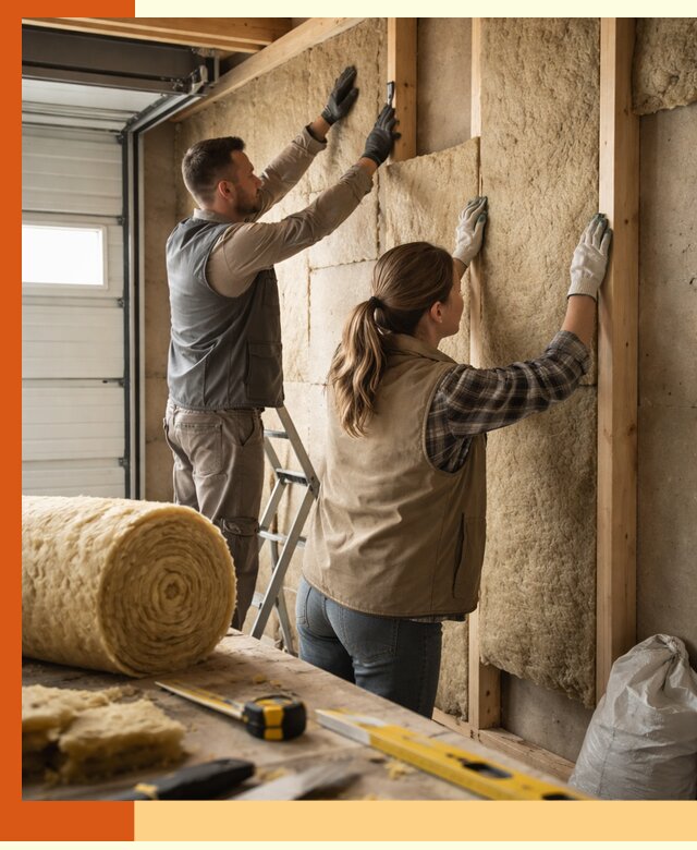 Утепление гаража изнутри в Малгобеке: быстро и надежно