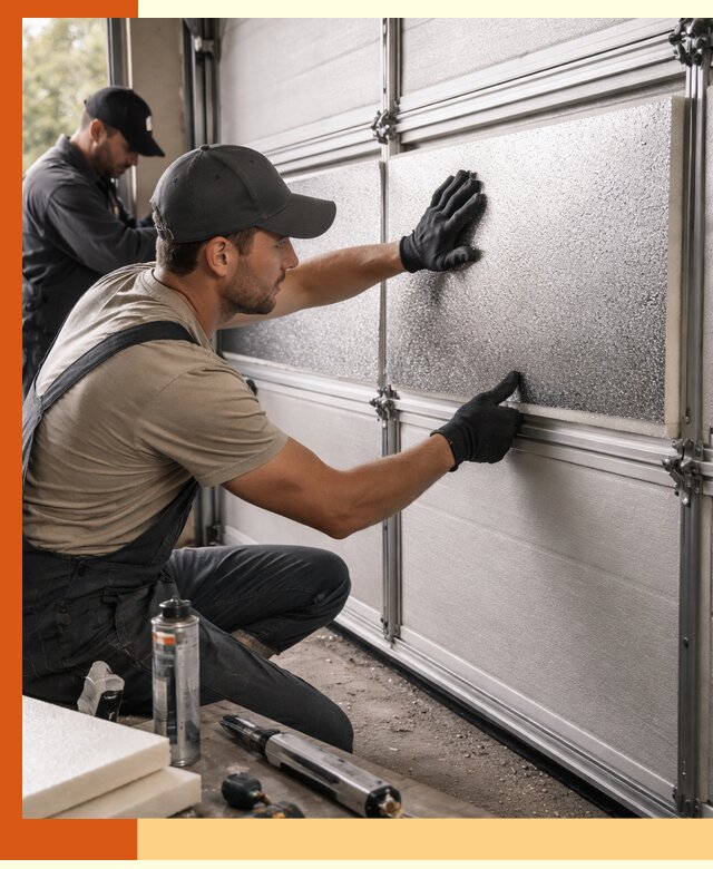 Утепление гаражных ворот в Малгобеке качественно и надежно