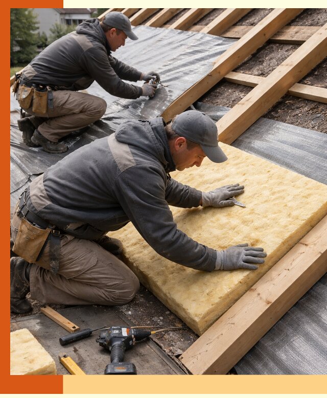 Профессиональное утепление крыши в Малгобеке качественно и надежно