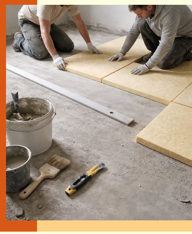 Утепление бетонного пола в Малгобеке профессионально и недорого