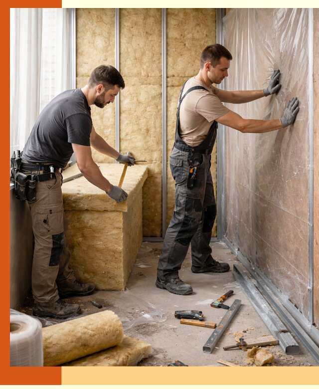 Профессиональное утепление лоджии в Малгобеке эффективно и надежно