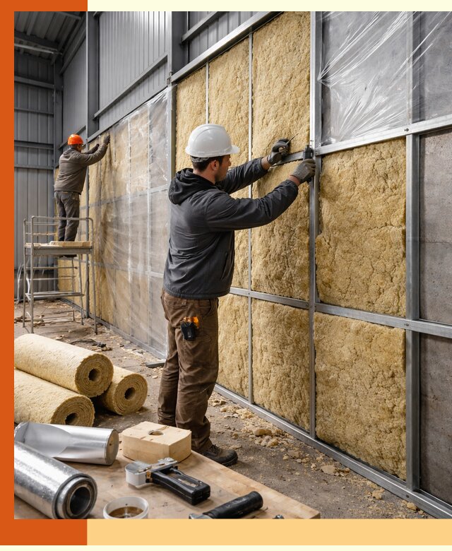 Утепление ангара в Малгобеке — профессиональная теплоизоляция помещений