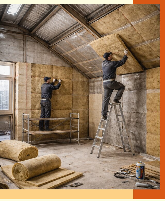 Утепление цеха под ключ в Малгобеке от 190883 руб./м2 — теплоизоляция цеха | ТепломастерМлг