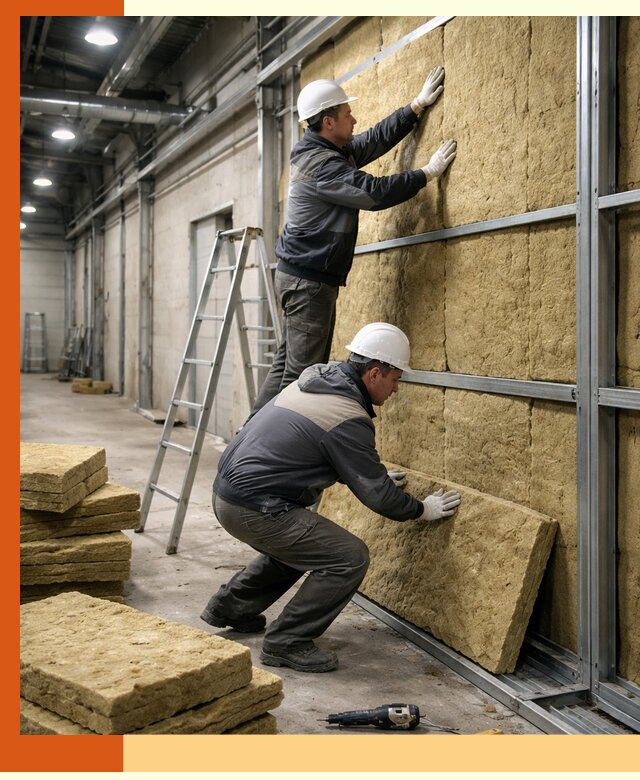 Утепление цеха под ключ в Малгобеке с гарантией качества