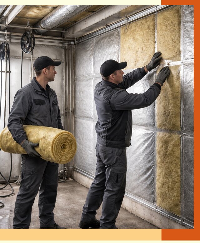 Утепление автомойки в Малгобеке от 8770 руб./м2 — комплексное утепление под ключ | ТепломастерМлг