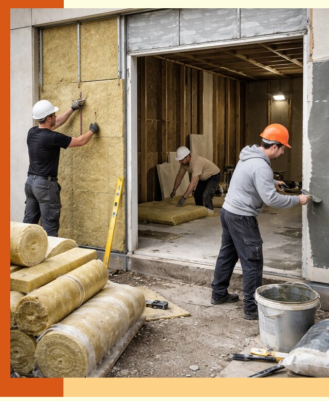 Утепление торгового павильона в Малгобеке — качественно и энергоэффективно