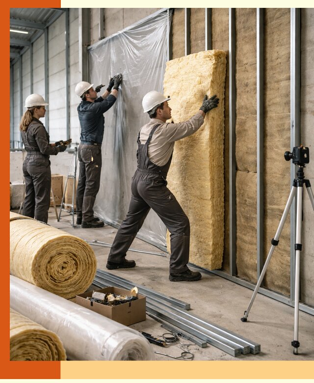 Утепление складского терминала в Малгобеке профессионально и надёжно