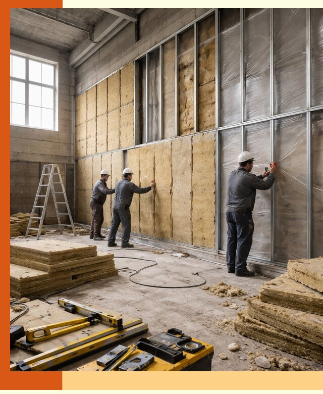 Утепление спортивного зала в Малгобеке качественно и недорого