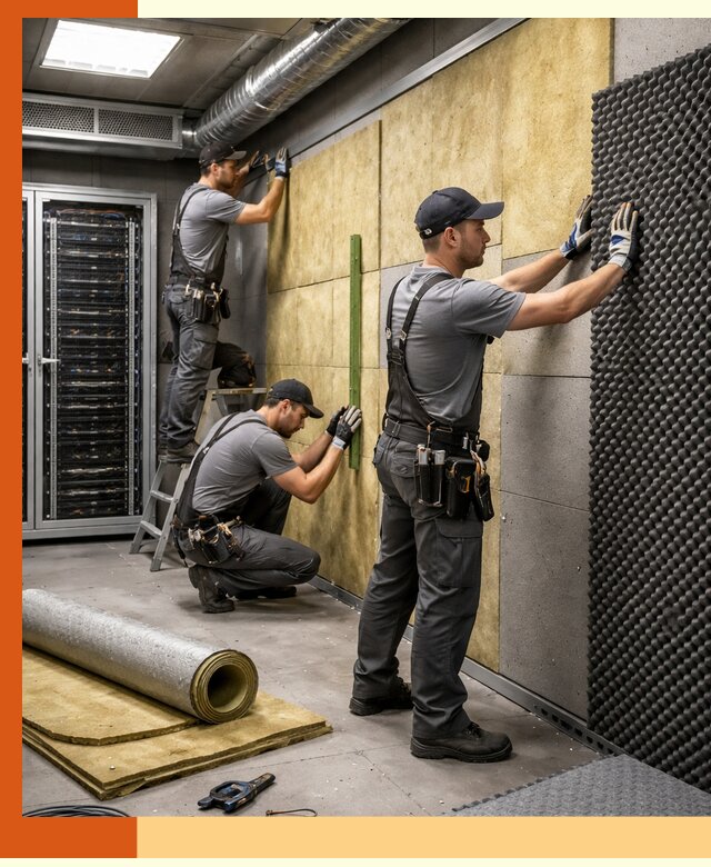 Утепление серверной комнаты профессионально в Малгобеке