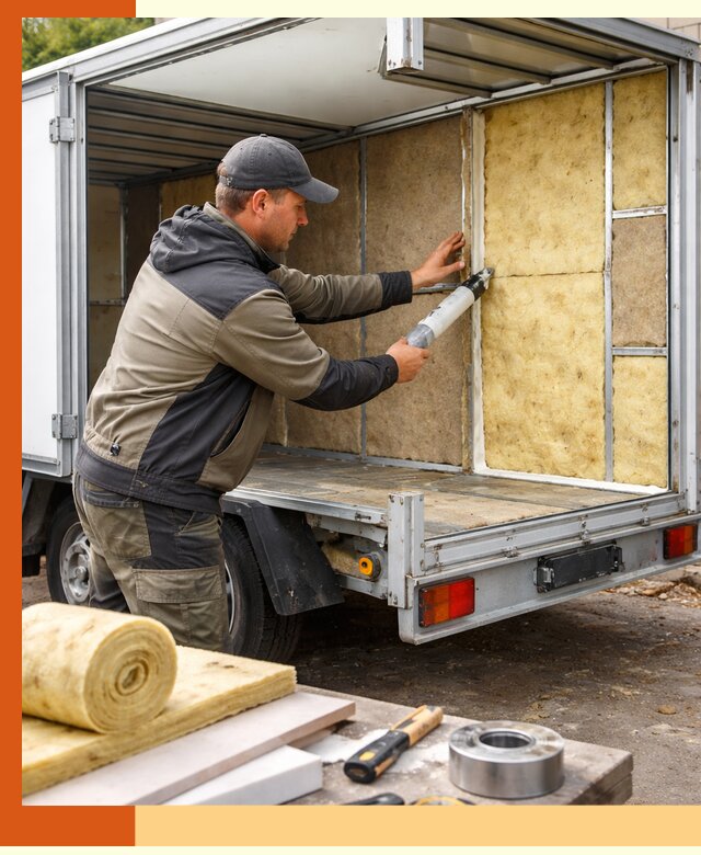 Профессиональное утепление прицепа в Малгобеке для любых условий