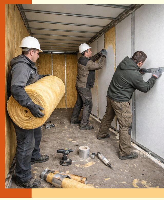 Утепление рефрижераторного контейнера в Малгобеке профессионально и надежно