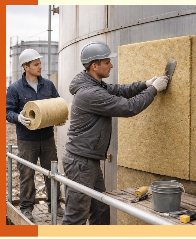Профессиональное утепление резервуара и теплоизоляция в Малгобеке