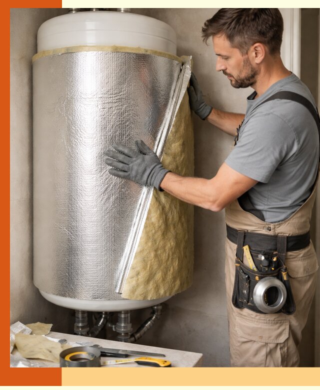 Утепление бойлера в Малгобеке для снижения теплопотерь и экономии энергии