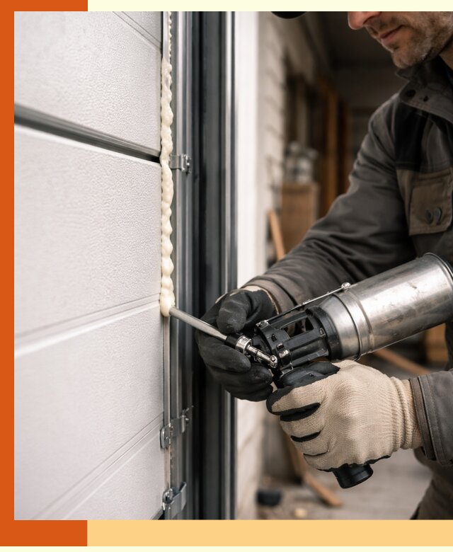 Заполнение пустот ворот в Малгобеке профессионально и герметично