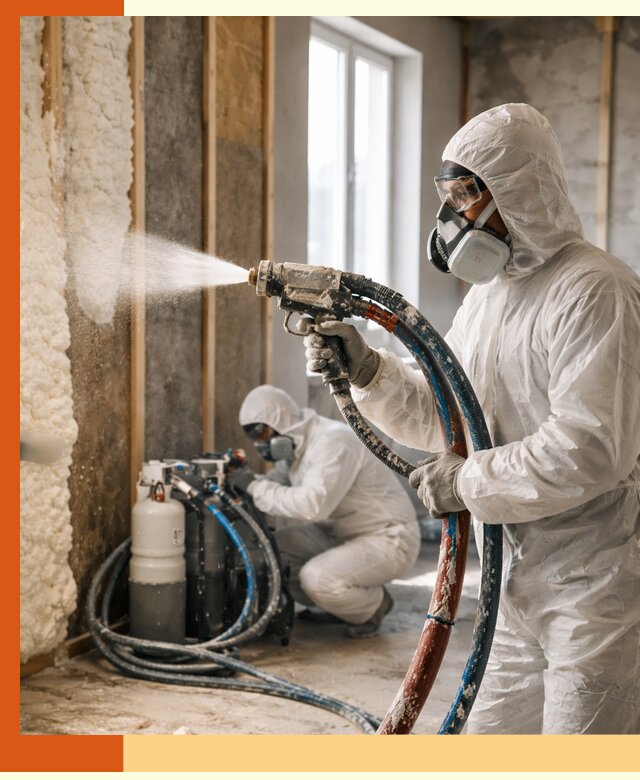 Пенополиуретан напыление для утепления зданий в Малгобеке