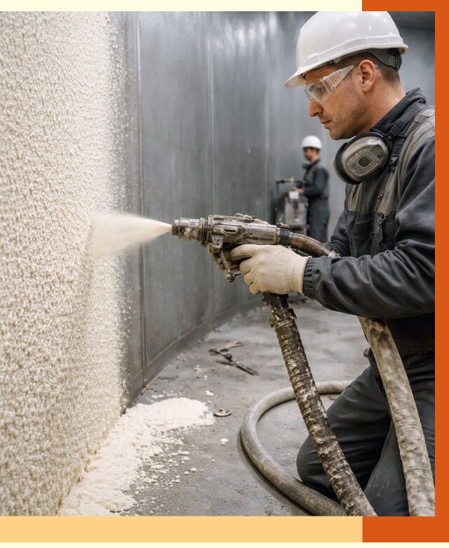 Утепление резервуара жидкой теплоизоляцией в Малгобеке от 67067 руб. под ключ | ТепломастерМлг