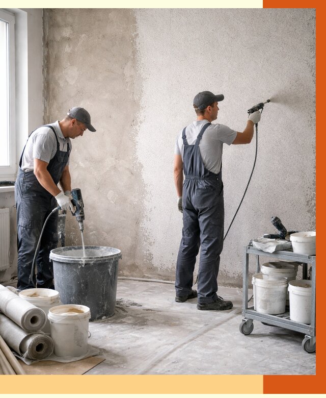 Утепление стен жидкой теплоизоляцией в Малгобеке от 4334 руб/м² | ТепломастерМлг