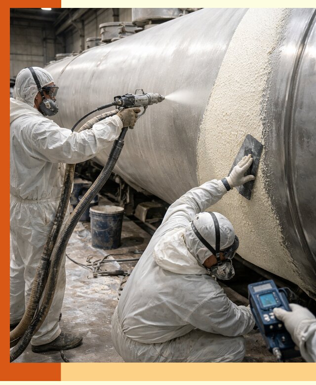 Утепление автоцистерн жидкой теплоизоляцией в Малгобеке