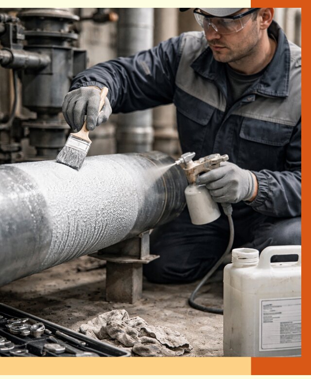 Утепление оборудования жидкой теплоизоляцией в Малгобеке от 4643 руб. | ТепломастерМлг