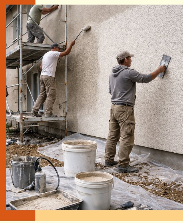 Утепление фасада жидкой пробкой в Малгобеке