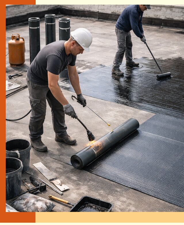 Гидроизоляция кровли в Малгобеке — надежная защита от протечек