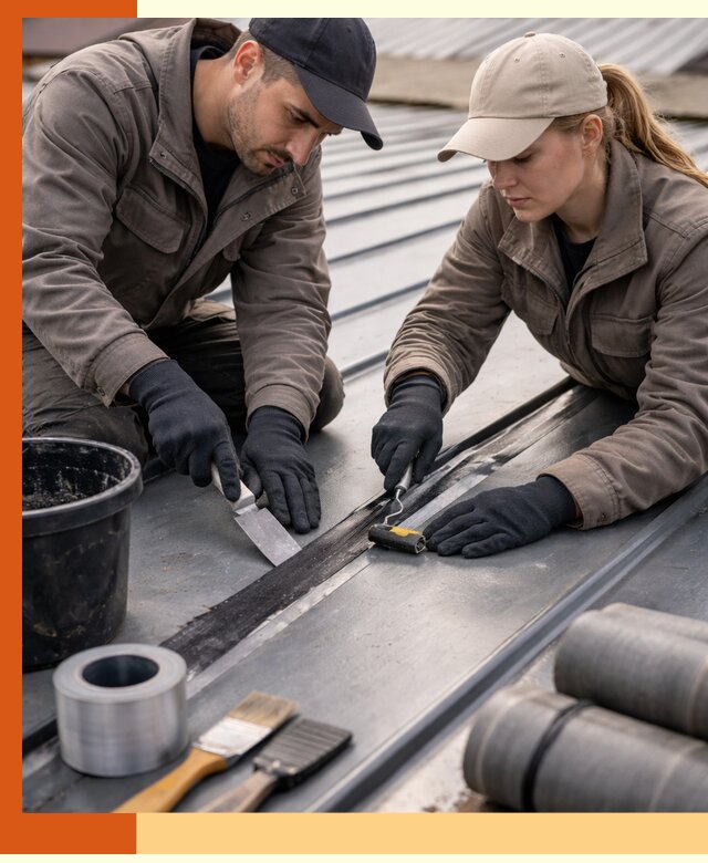 Гидроизоляция фальцевой кровли в Малгобеке качественно и надежно