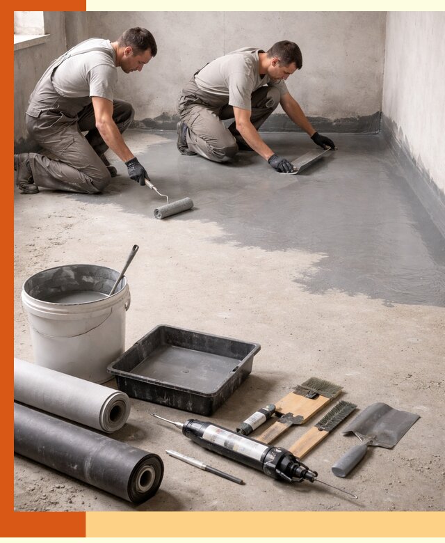 Гидроизоляция пола в Малгобеке — надежная защита от влаги и протечек