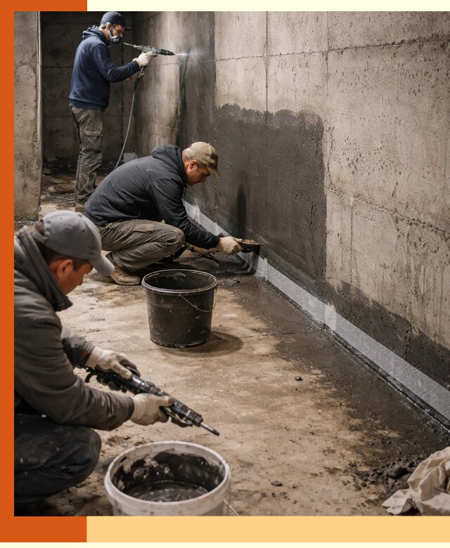 Гидроизоляция подвала в Малгобеке — комплексная защита от влаги