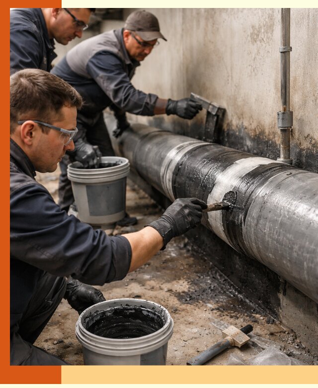 Гидроизоляция труб в Малгобеке — защита и герметизация коммуникаций