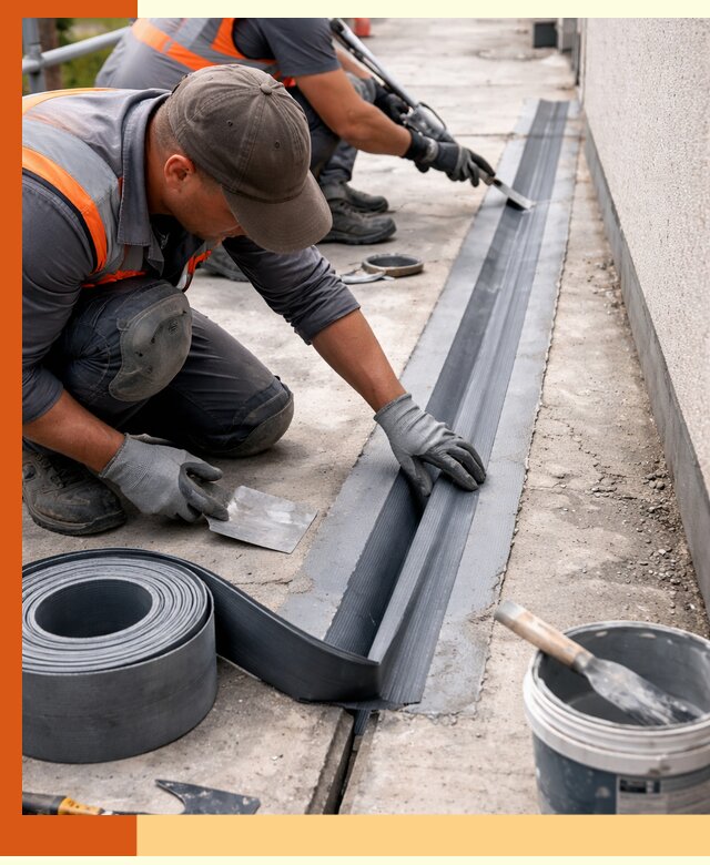 Гидроизоляция деформационного шва в Малгобеке профессионально и надежно