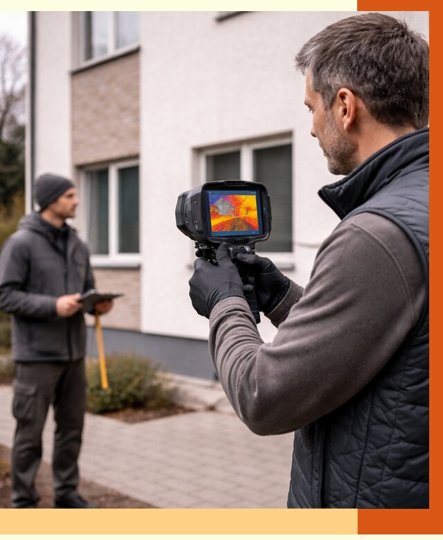 Тепловизионное обследование дома в Малгобеке от 4643 руб. — услуги ТепломастерМлг