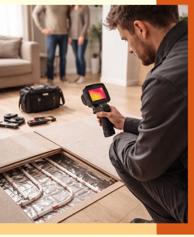 Тепловизионное обследование теплого пола в Малгобеке от 4643 руб. — ТепломастерМлг