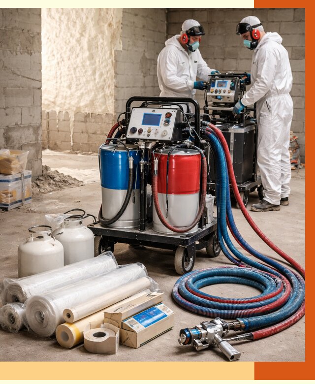 Аренда установки для напыления ППУ в Малгобеке от 36113 руб. | ТепломастерМлг